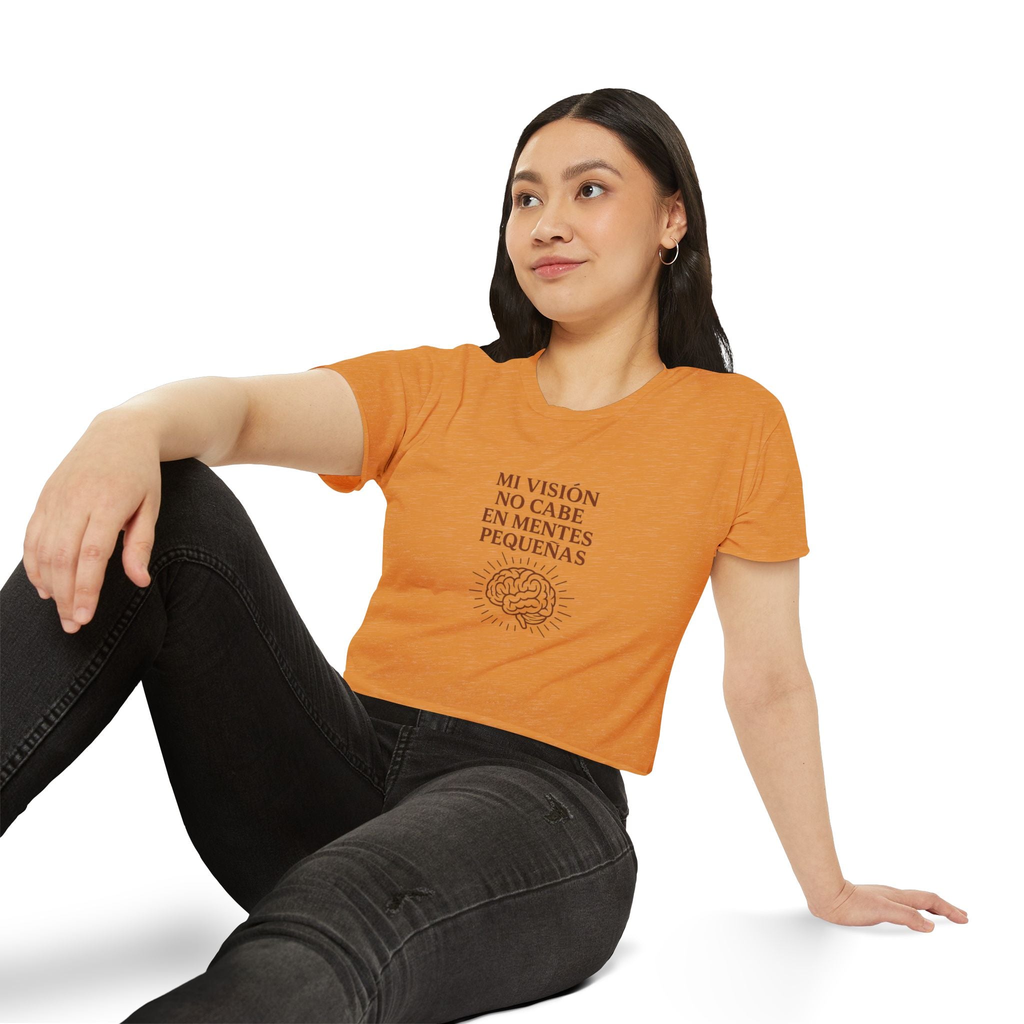 Inspirational Crop Top, Boho Chic Tee, Motivational Women&