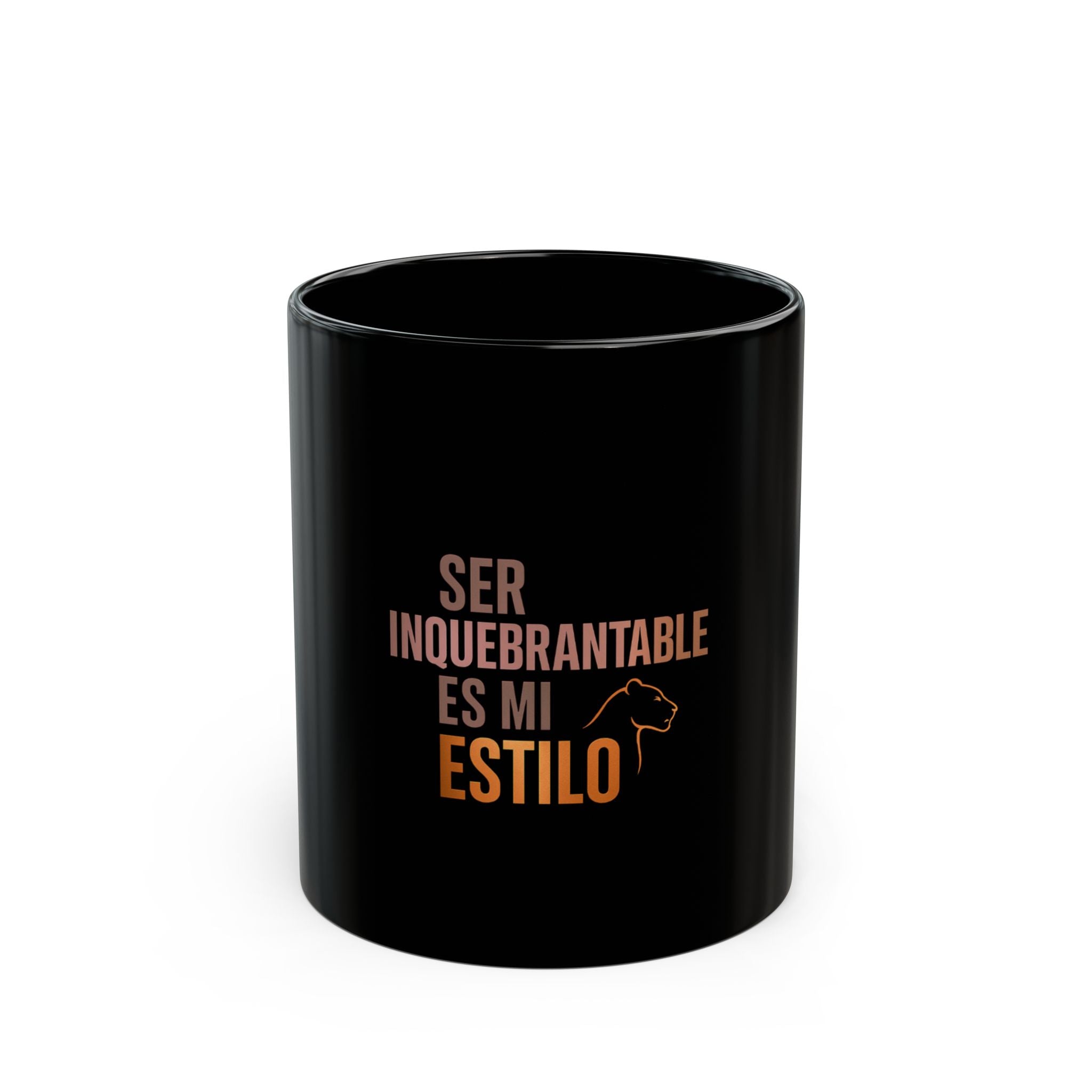 Empowering Black Mug - Inspirational Coffee Cup, Unique Gift for Motivation, Stylish Drinkware, Perfect for Home & Office