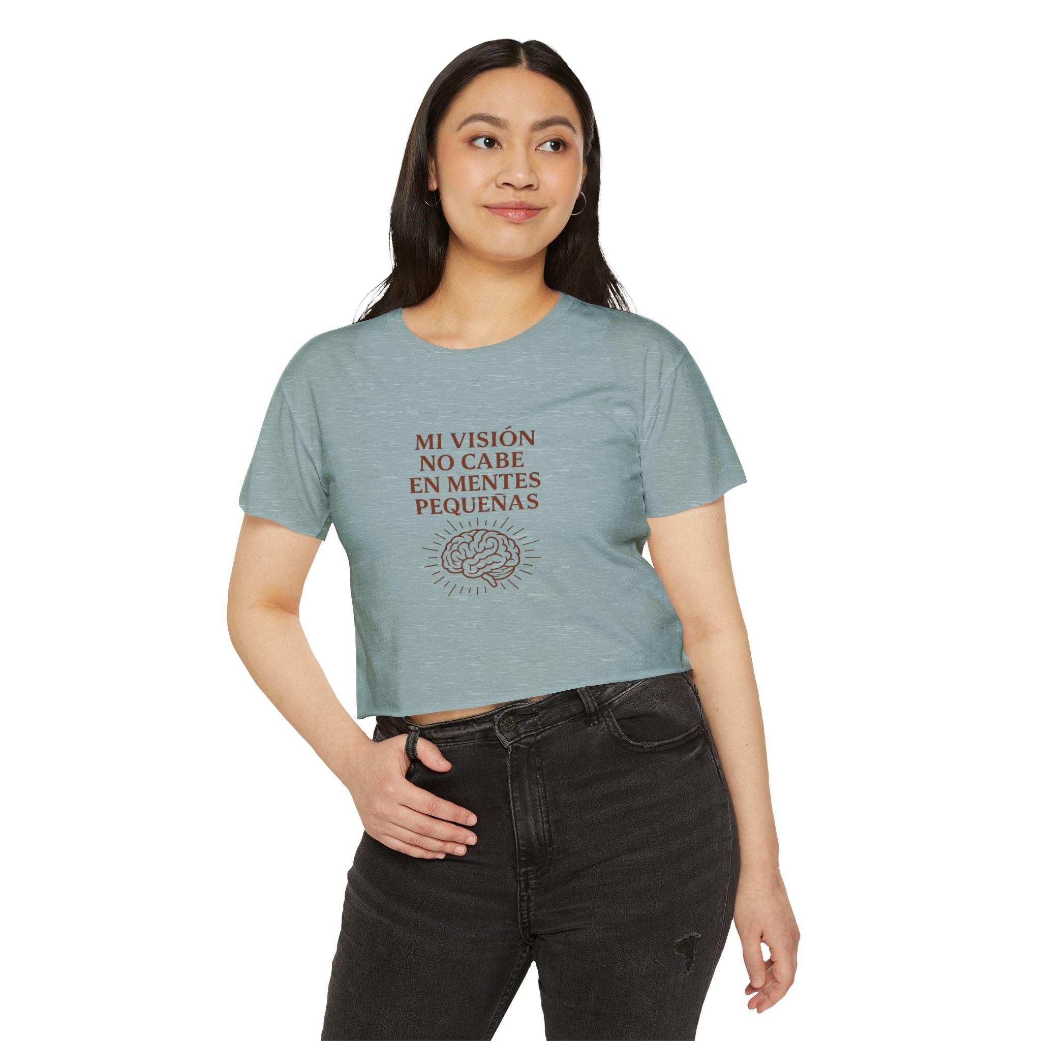 Inspirational Crop Top, Boho Chic Tee, Motivational Women&
