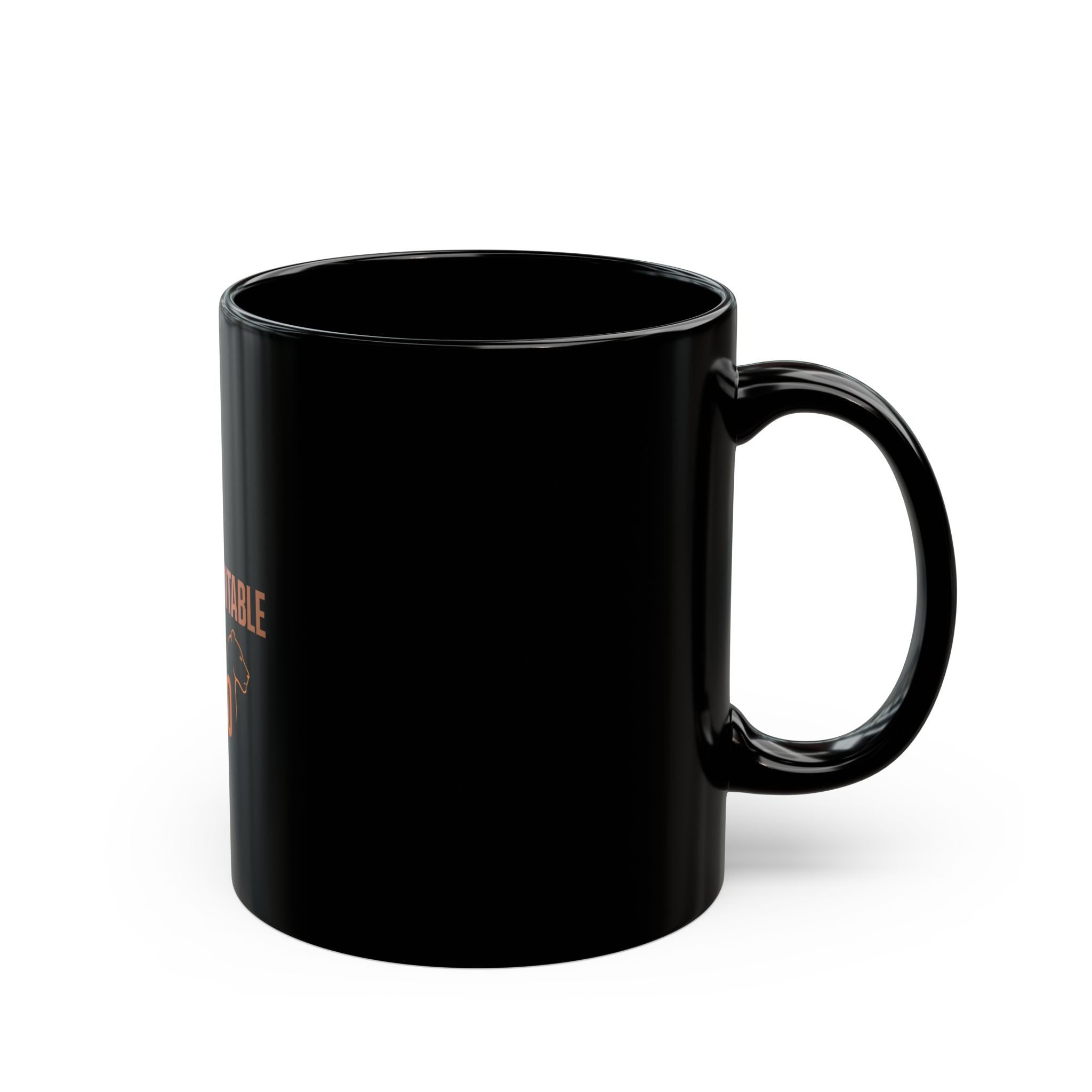 Empowering Black Mug - Inspirational Coffee Cup, Unique Gift for Motivation, Stylish Drinkware, Perfect for Home & Office