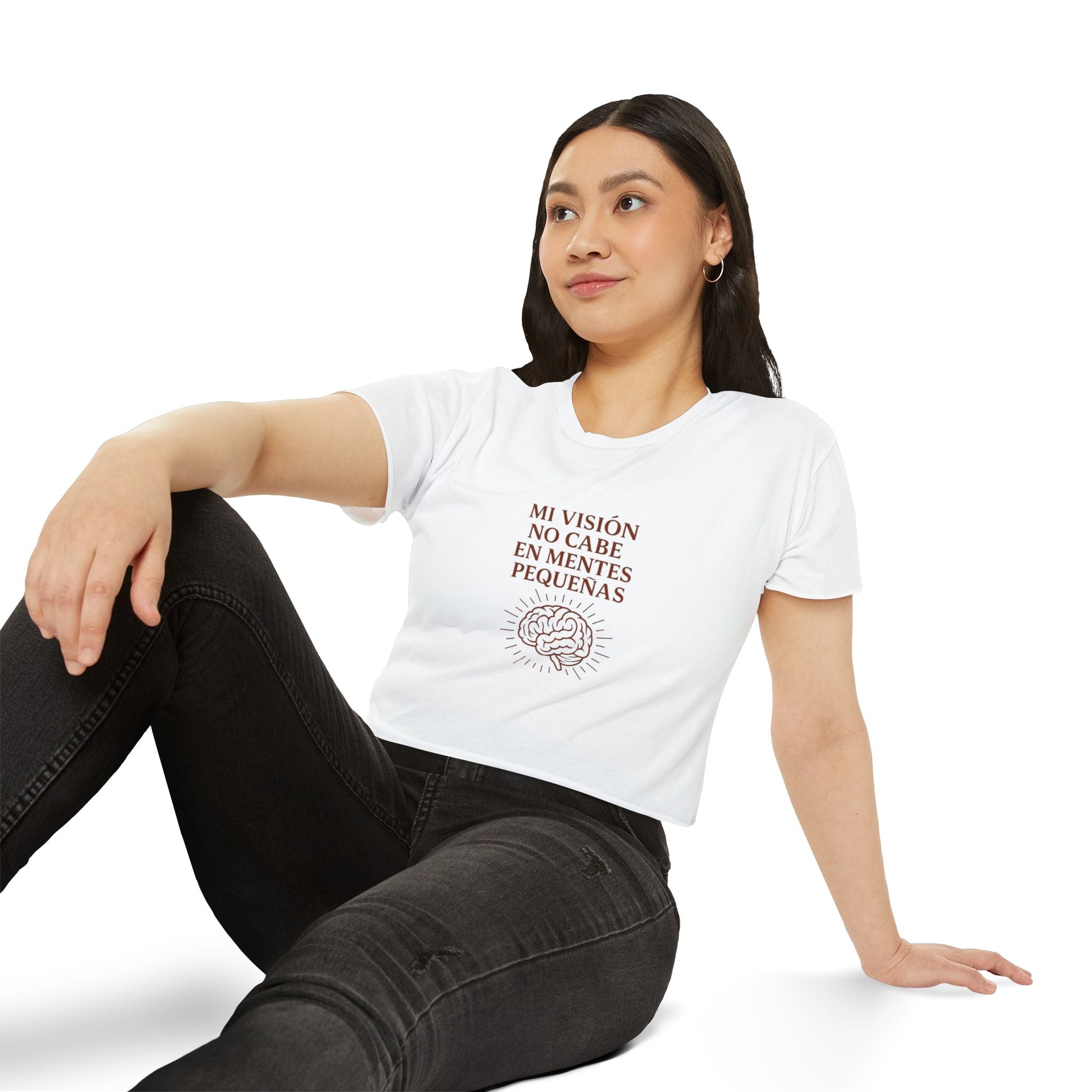 Inspirational Crop Top, Boho Chic Tee, Motivational Women&