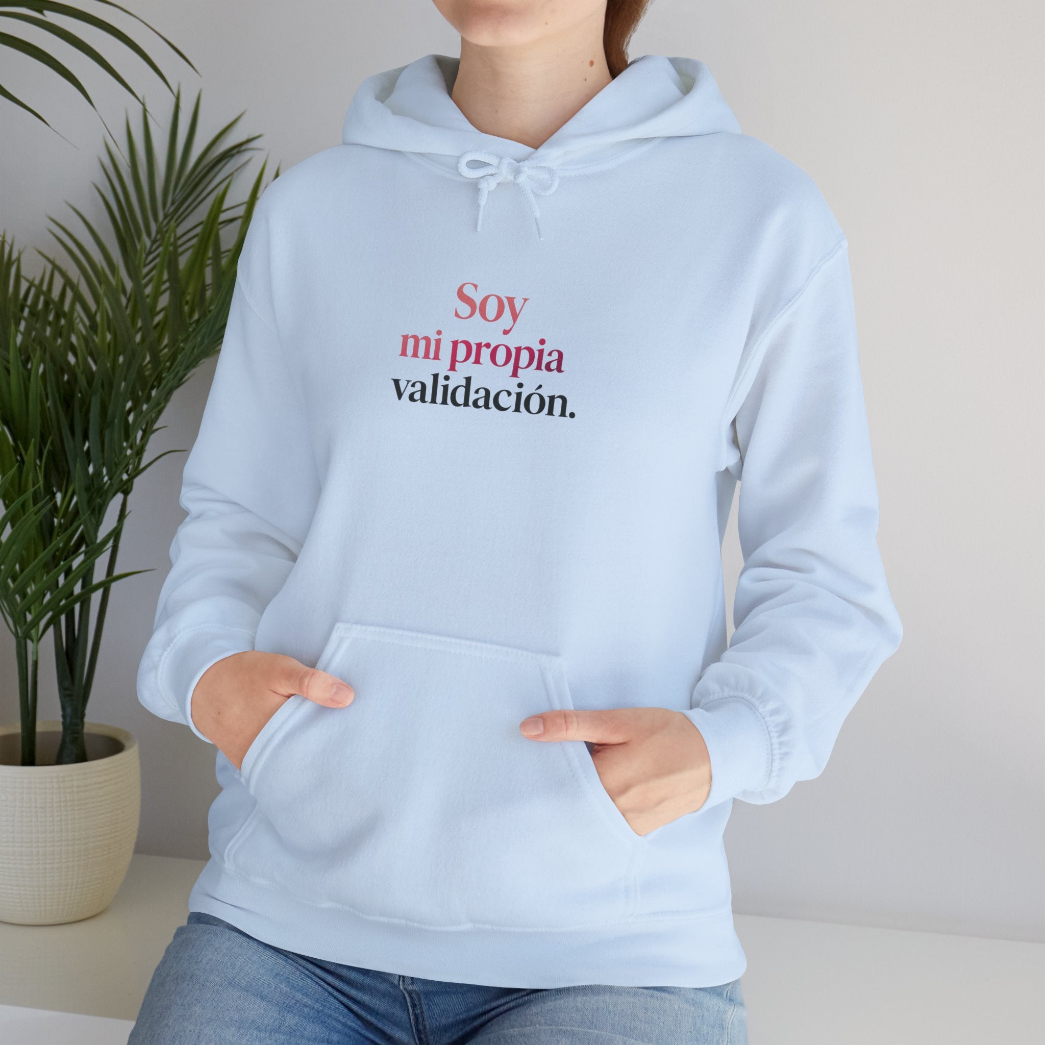 Inspirational Unisex Hoodie, Cozy Sweatshirt for Self-Love, Ideal Gift for Any Occasion, Motivational Apparel, Comfortable Layering