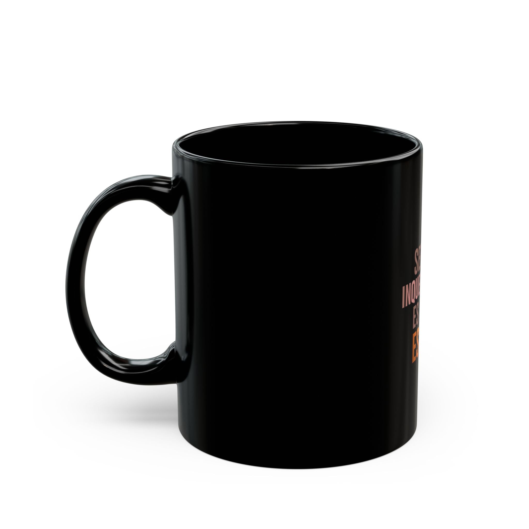 Empowering Black Mug - Inspirational Coffee Cup, Unique Gift for Motivation, Stylish Drinkware, Perfect for Home & Office