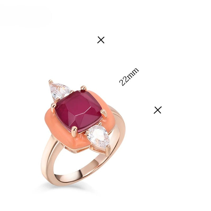 High Quality Zircon Natural 925 Sterling Fusion Stone