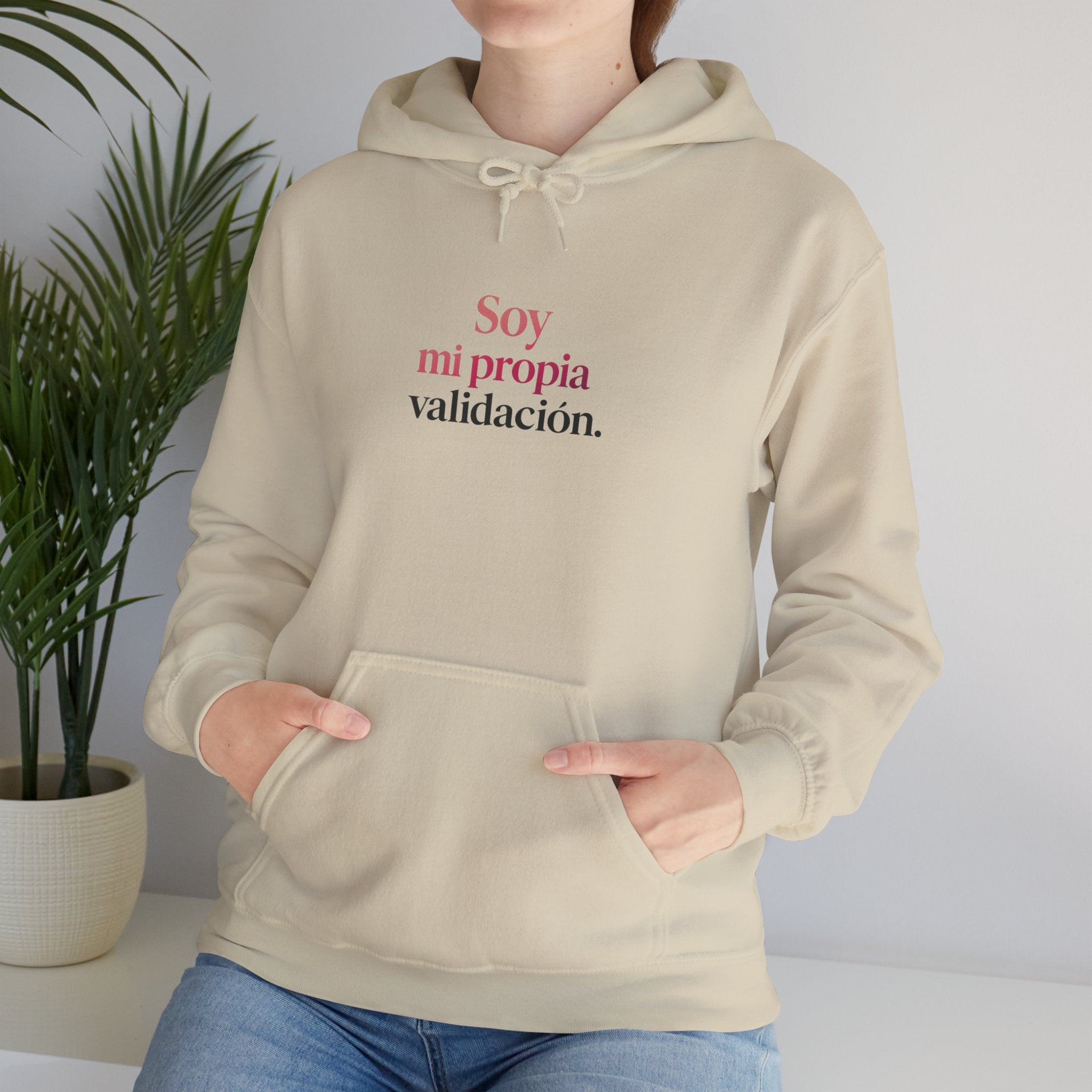 Inspirational Unisex Hoodie, Cozy Sweatshirt for Self-Love, Ideal Gift for Any Occasion, Motivational Apparel, Comfortable Layering