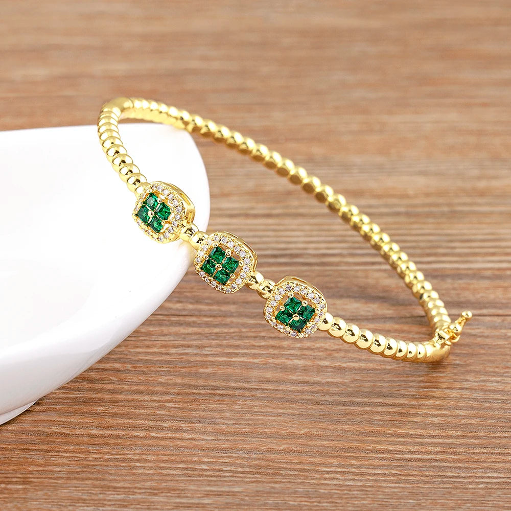 Trend Classic Design Buckle Bracelet Crystal Jewelry