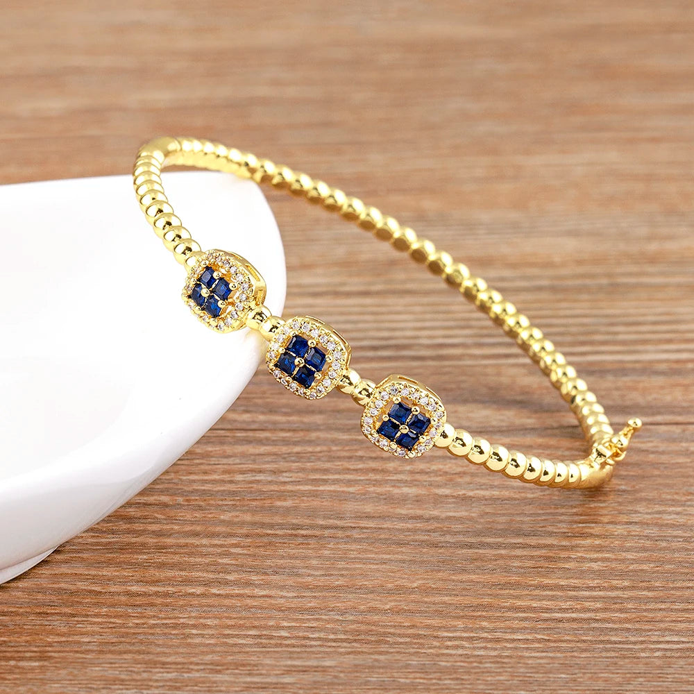 Trend Classic Design Buckle Bracelet Crystal Jewelry
