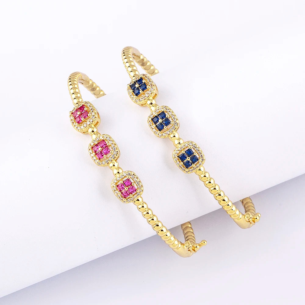 Trend Classic Design Buckle Bracelet Crystal Jewelry