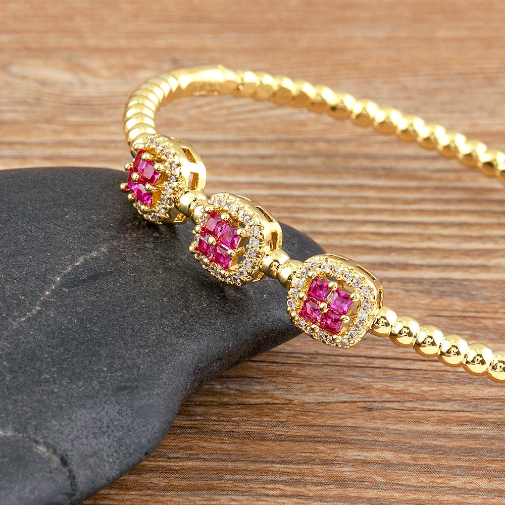 Trend Classic Design Buckle Bracelet Crystal Jewelry