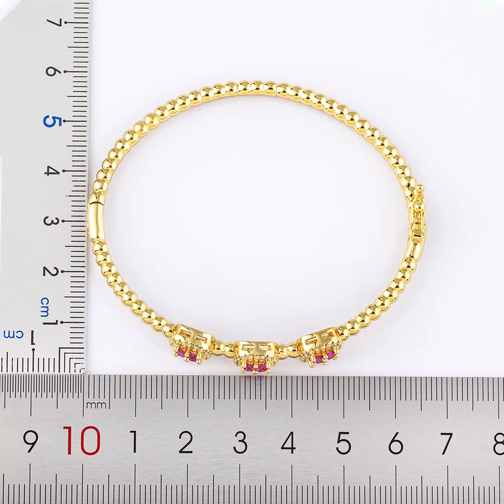 Trend Classic Design Buckle Bracelet Crystal Jewelry