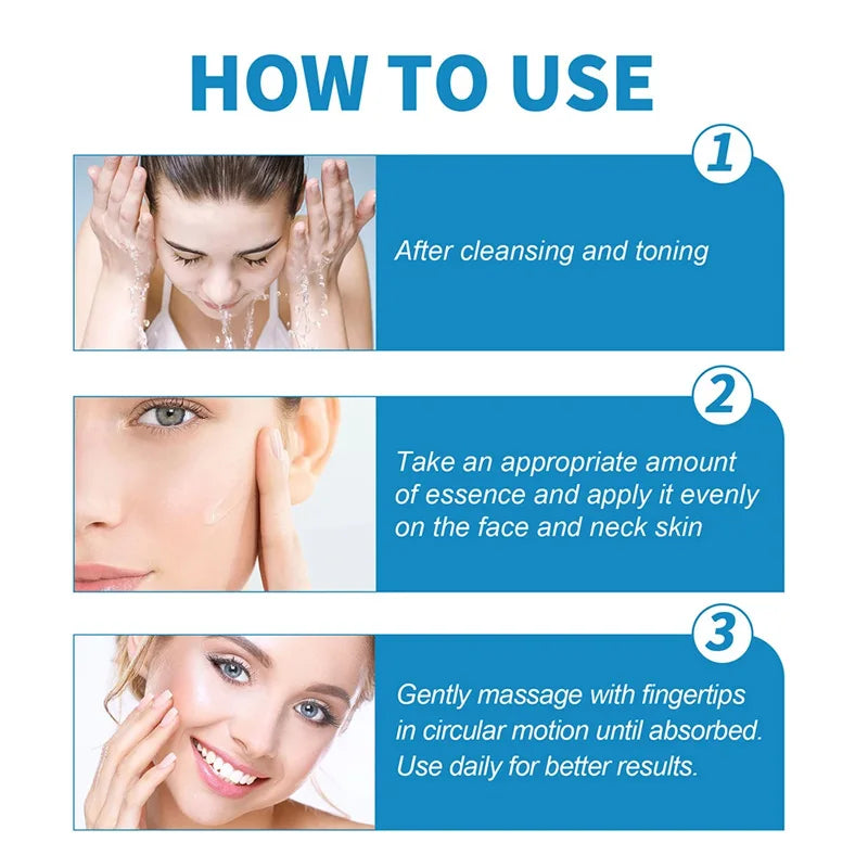 Hyaluronic Acid Serum Facial, Lift Firming Fine Lines.
