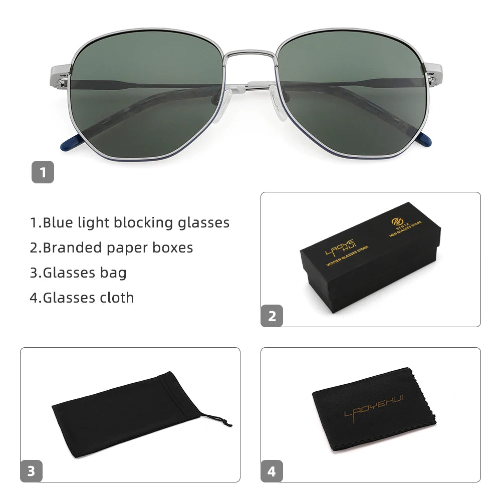 Sunglasses for Women Hexagonal Polarized Lens Trendy.