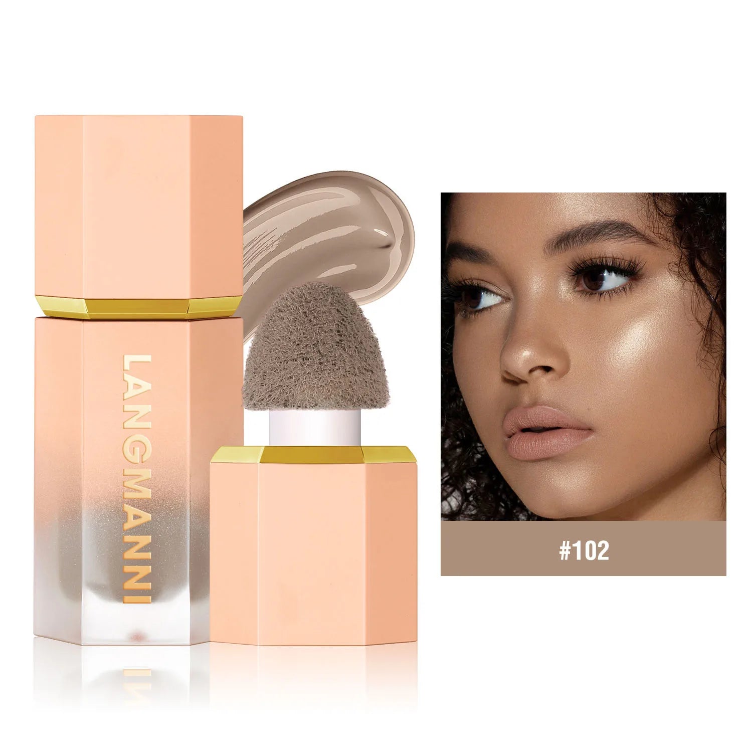 Liquid Contour Liquid Cosmetic Concealer to Enhance the Sense of Facial Contour