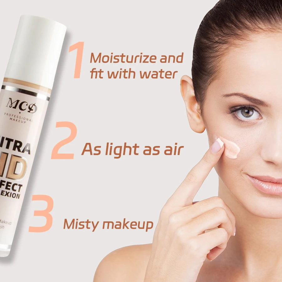 Full Coverage Concealer Liquid Foundation makeup