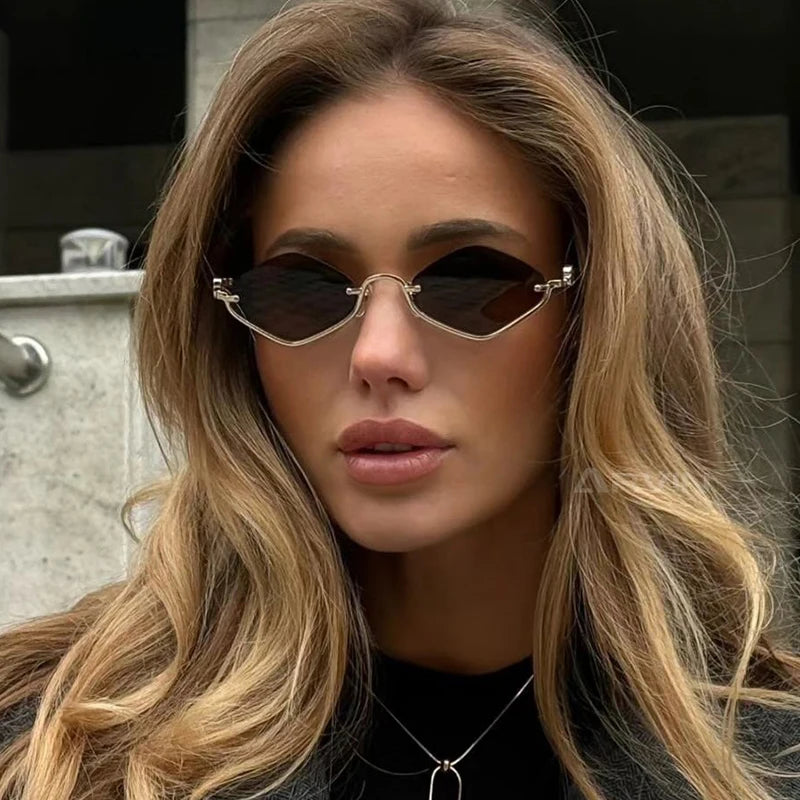 Polygonal small Sunglasses Style