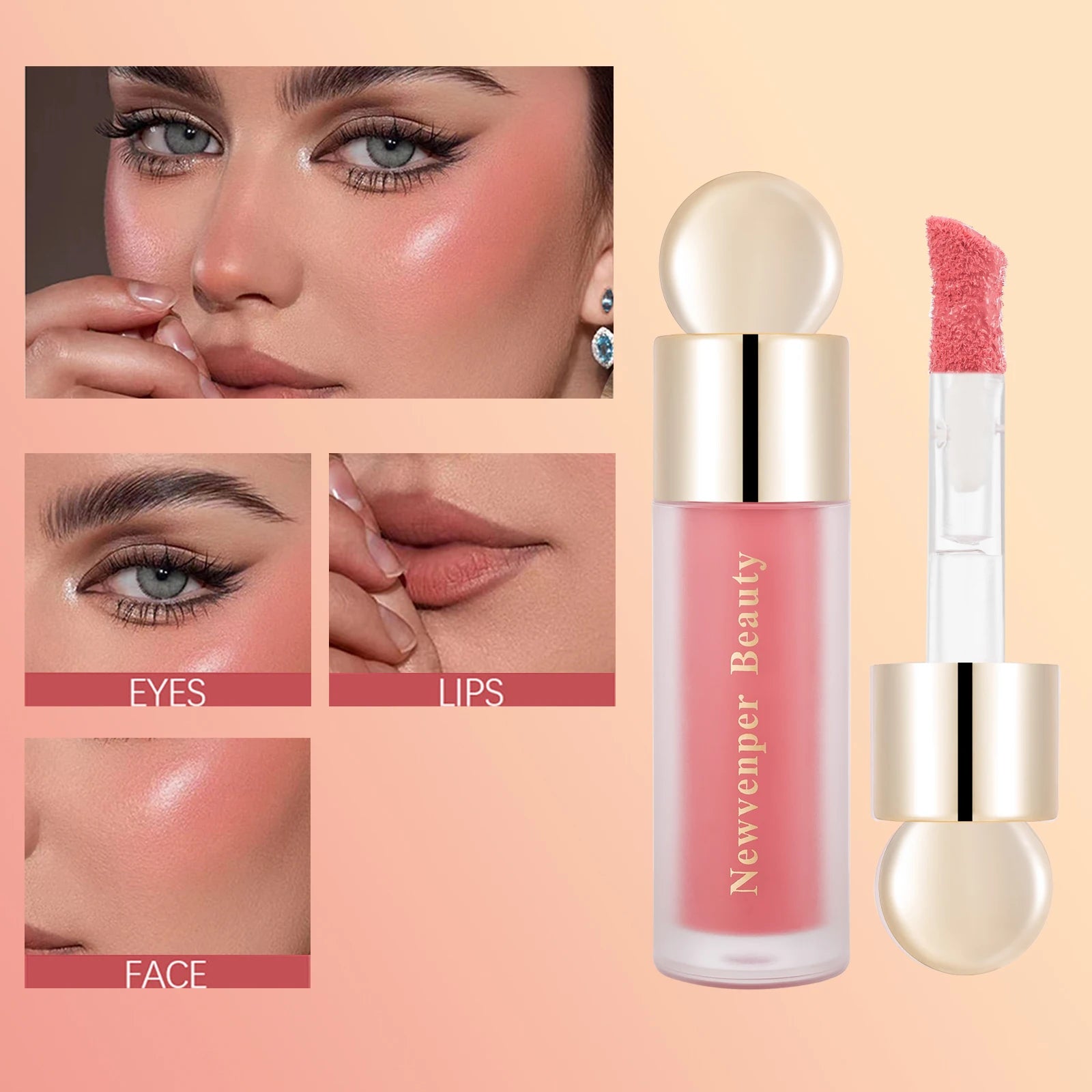Liquid Contour for Face & Body, High Glossy Finish, Natural Glow Liquid Luminizer Makeup