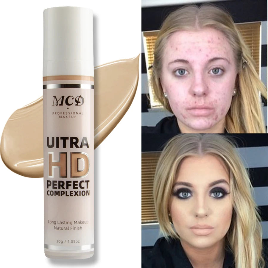 Full Coverage Concealer Liquid Foundation makeup