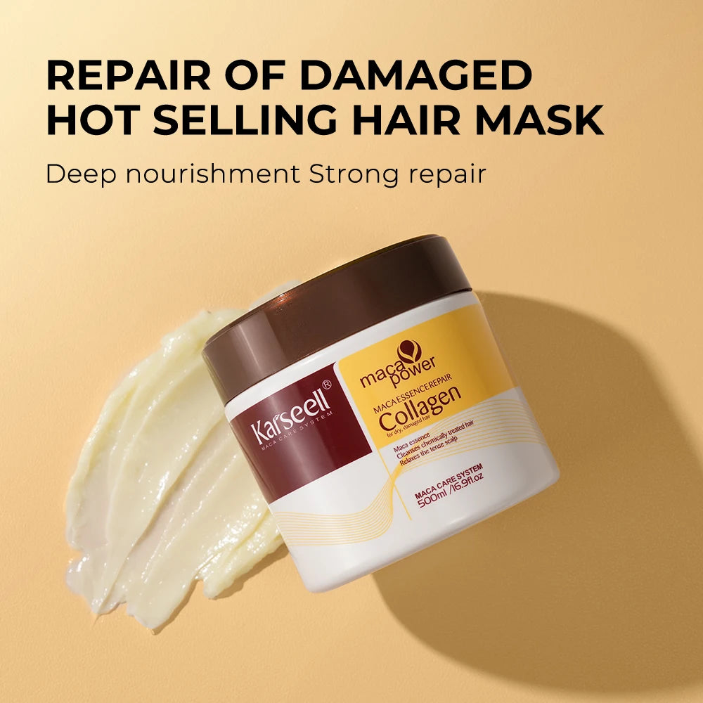 Collagen Hair Treatment Deep Repair Hair Mask - All Hair Types