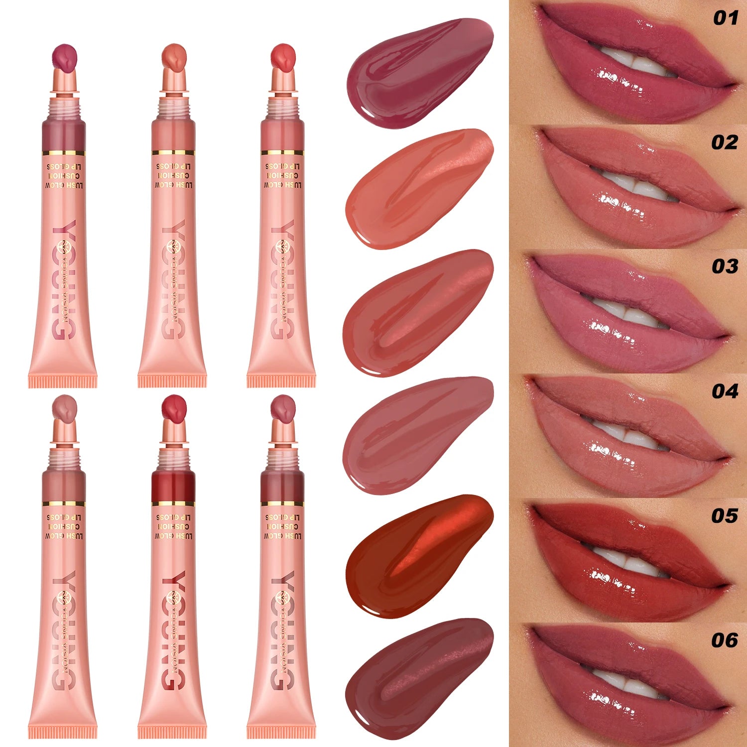 Liquid Lip Color Plush Squeezing Color Moisturizing
