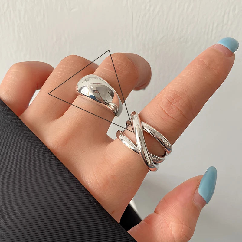 925 Sterling Silver Rings for Women Freshwater Pearl