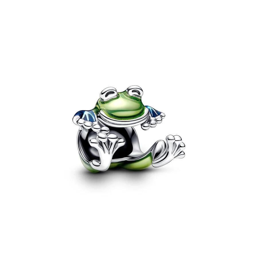 Blue Marine Organism Series Charm Jewelry Fit Original 925 Sterling Silver