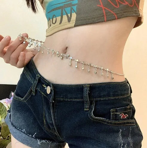 Moon Sun Waist Chain Metal Waist Belts for Women