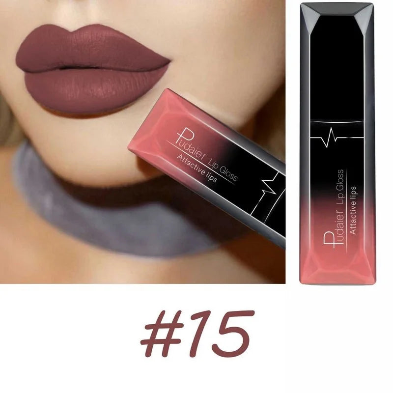 Best Lip Makeup, Color Sexy Matte Long Lasting Lip-gloss
