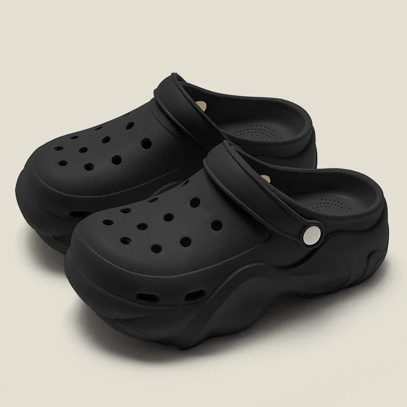 Fashion Bow Decor CROCS Sandals