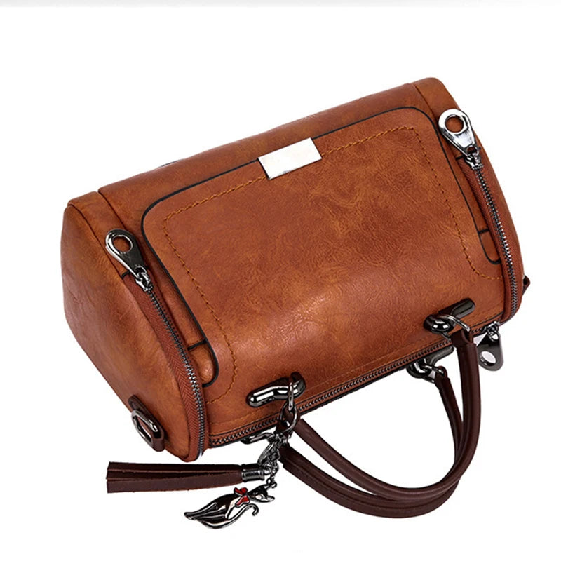 Tassel Large Capacity Crossbody Bag