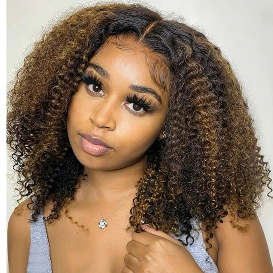 MARIANNA - Glueless Human Hair Wigs Ready to Wear and Go Curly Lace