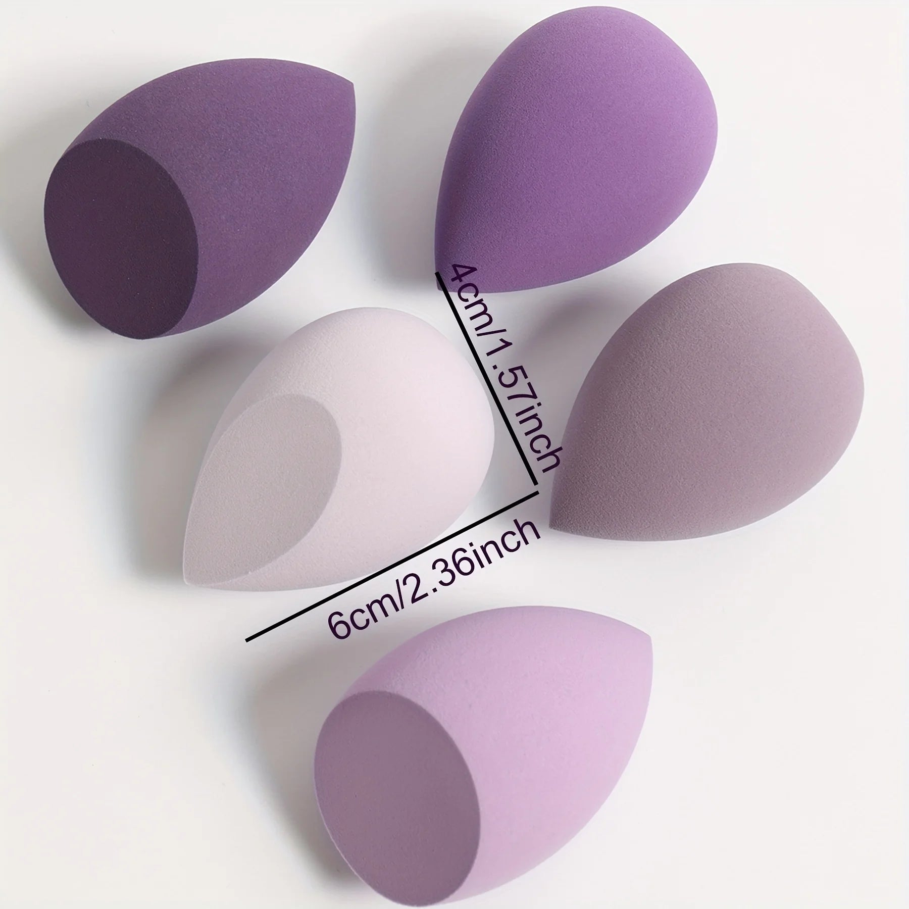 Makeup sponge set, egg dry wet dual-use powder puff