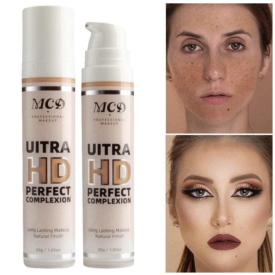 Full Coverage Concealer Liquid Foundation makeup