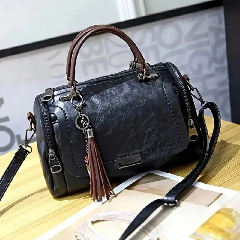 Tassel Large Capacity Crossbody Bag