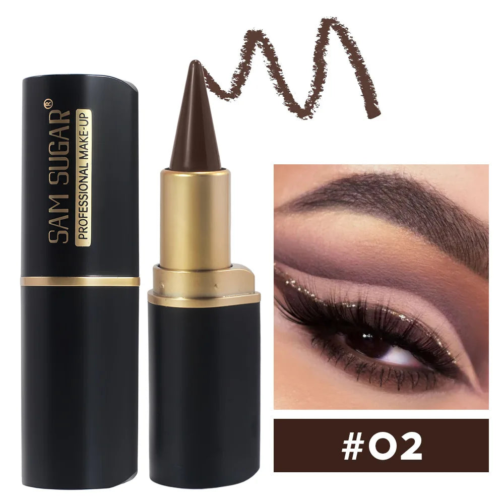 Black Eyeliner Pen Long Lasting 24H Smudge, Waterproof Gel Makeup