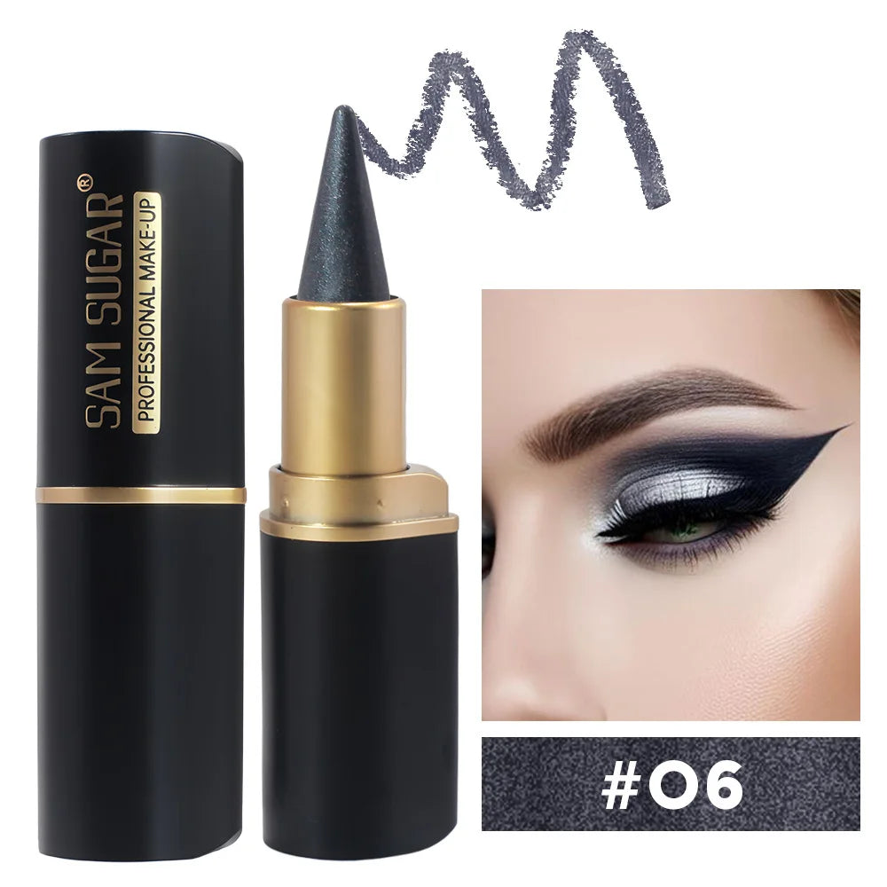 Black Eyeliner Pen Long Lasting 24H Smudge, Waterproof Gel Makeup