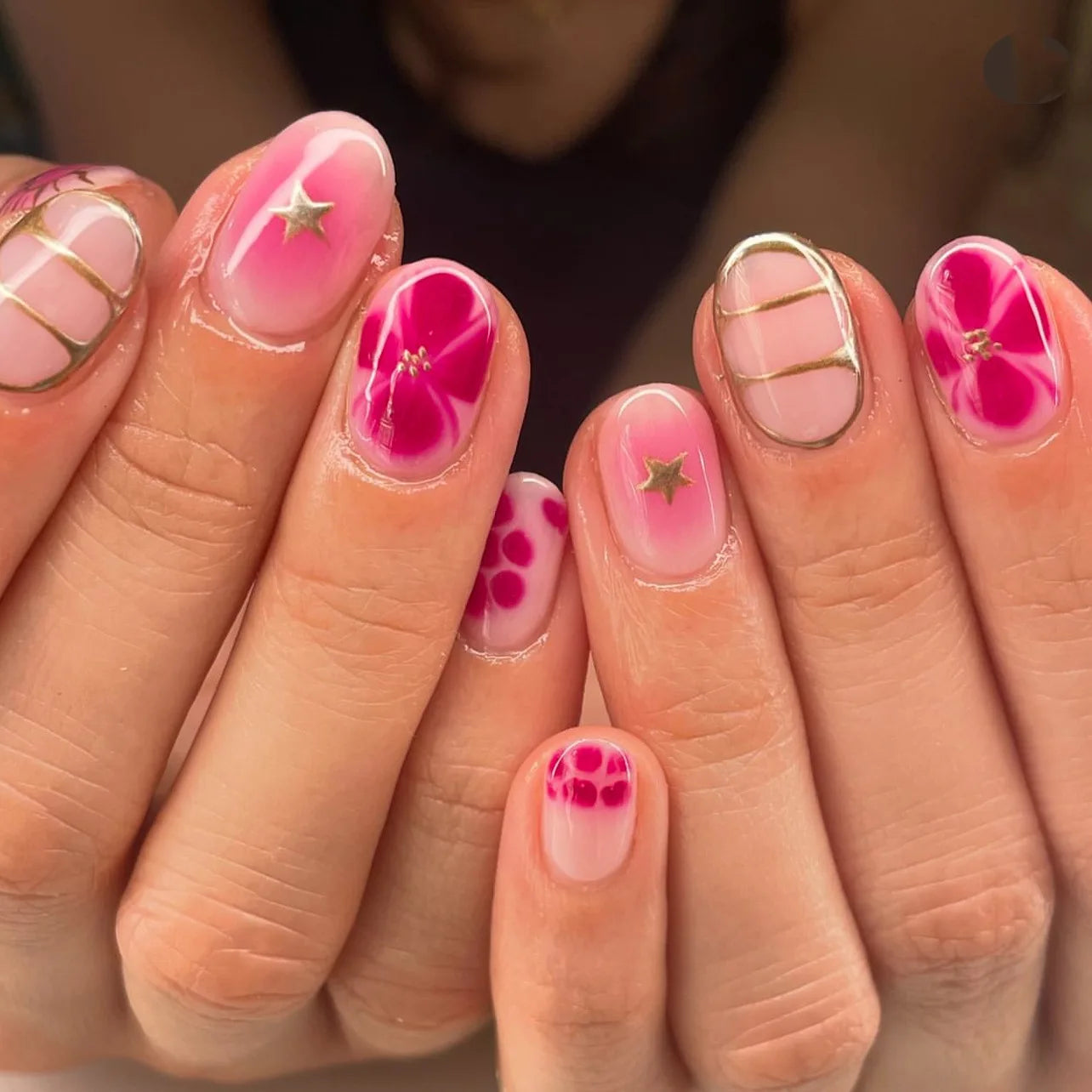 Nails Almond Shaped Press on Nails - 24pcs