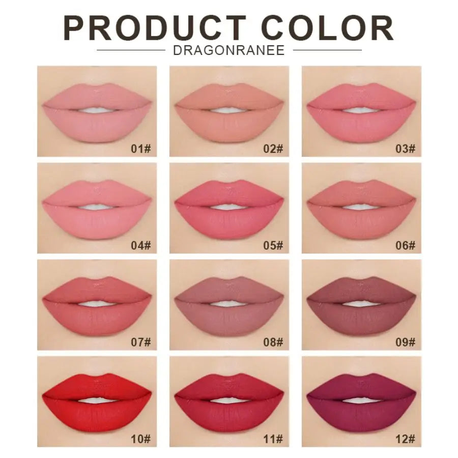 Lipstick Matte Waterproof Not Easy to Fade