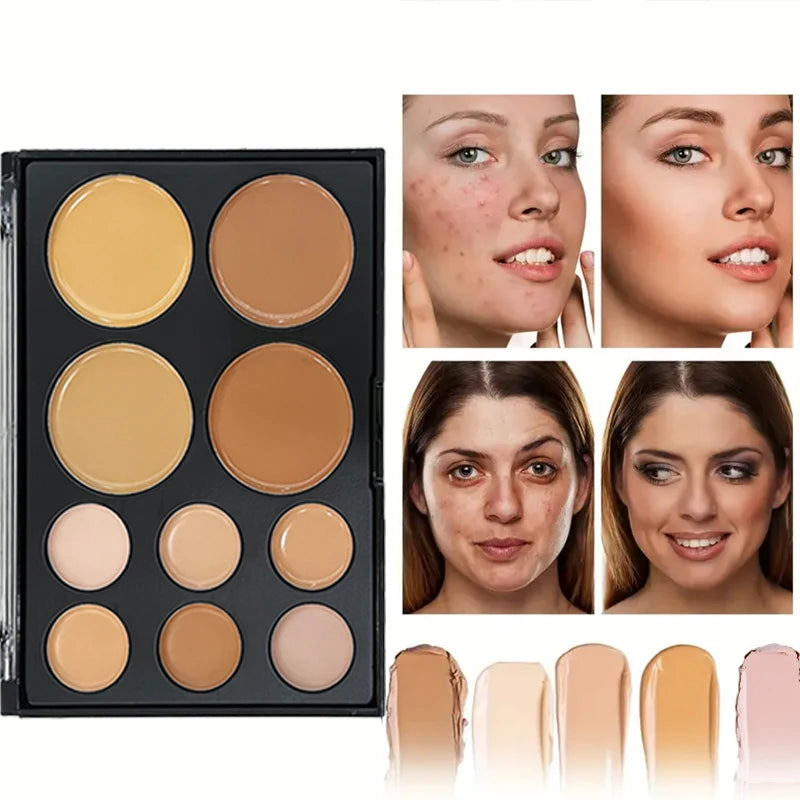 Concealer Palette Eye Repairing Base, Contour Covering Concealer Cream