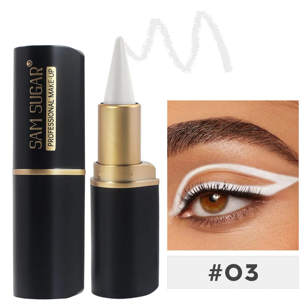 Black Eyeliner Pen Long Lasting 24H Smudge, Waterproof Gel Makeup