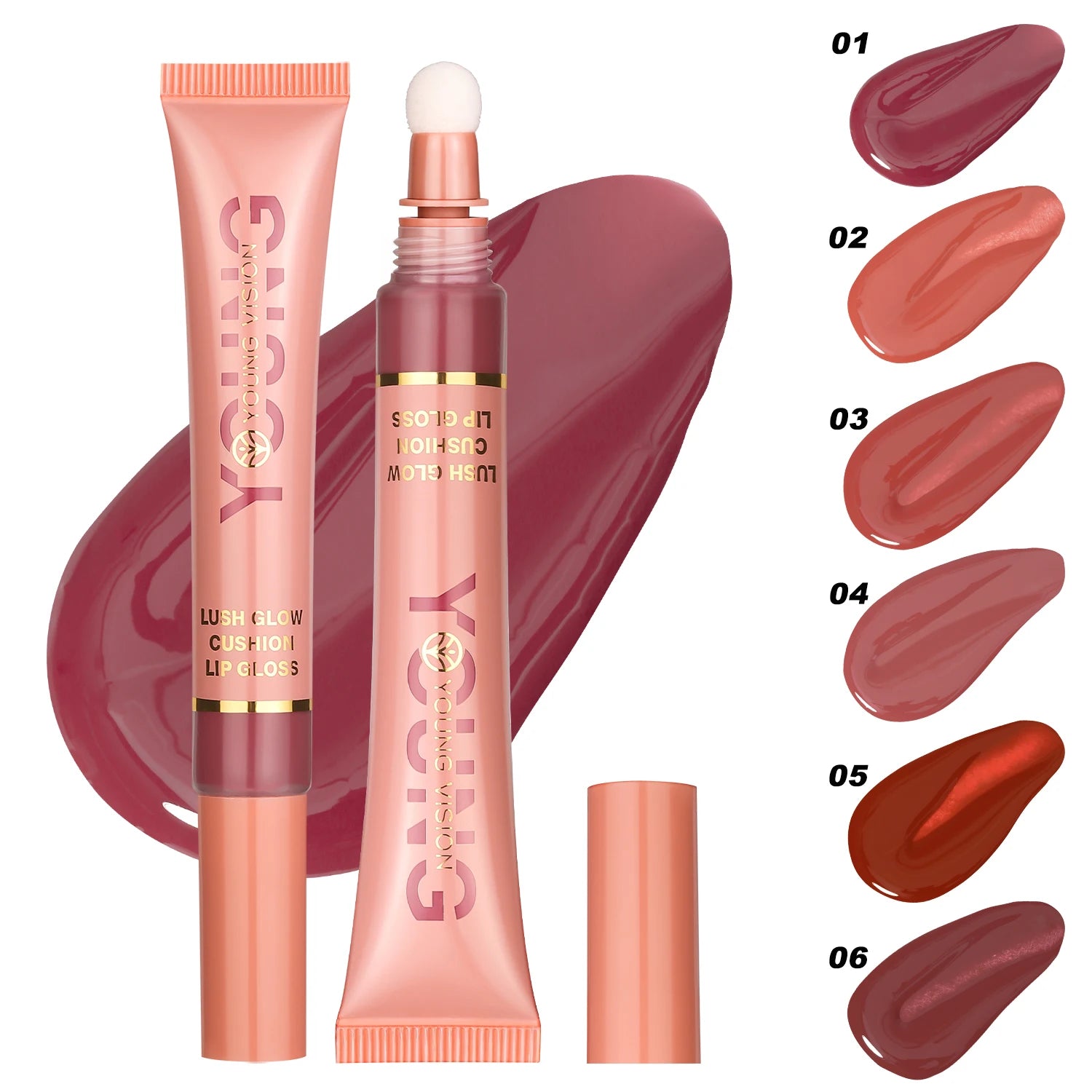 Liquid Lip Color Plush Squeezing Color Moisturizing