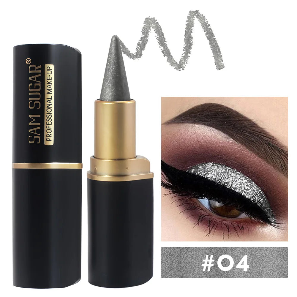 Black Eyeliner Pen Long Lasting 24H Smudge, Waterproof Gel Makeup