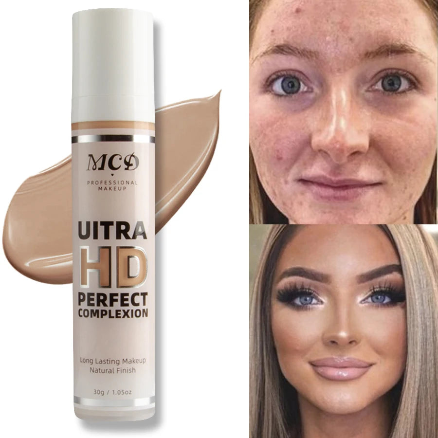 Full Coverage Concealer Liquid Foundation makeup