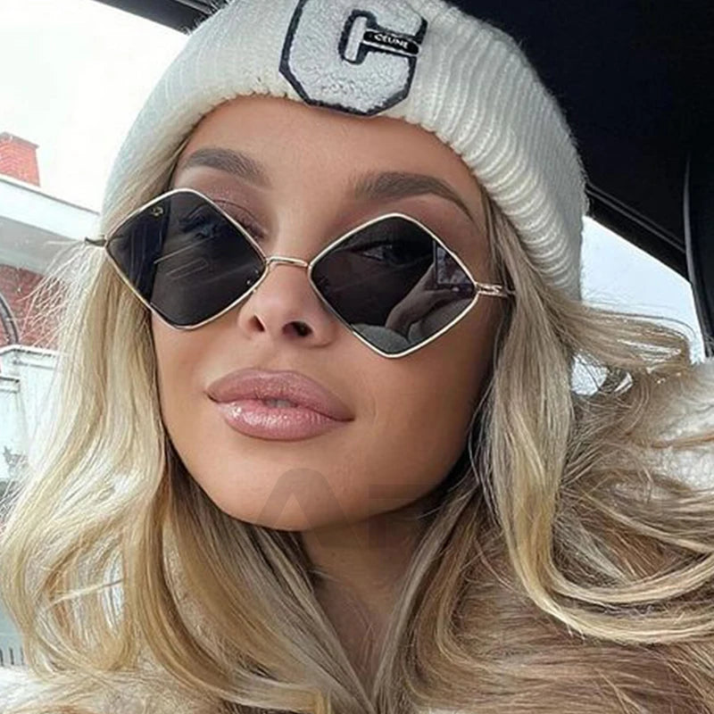 Punk Sunglasses Women Small Design