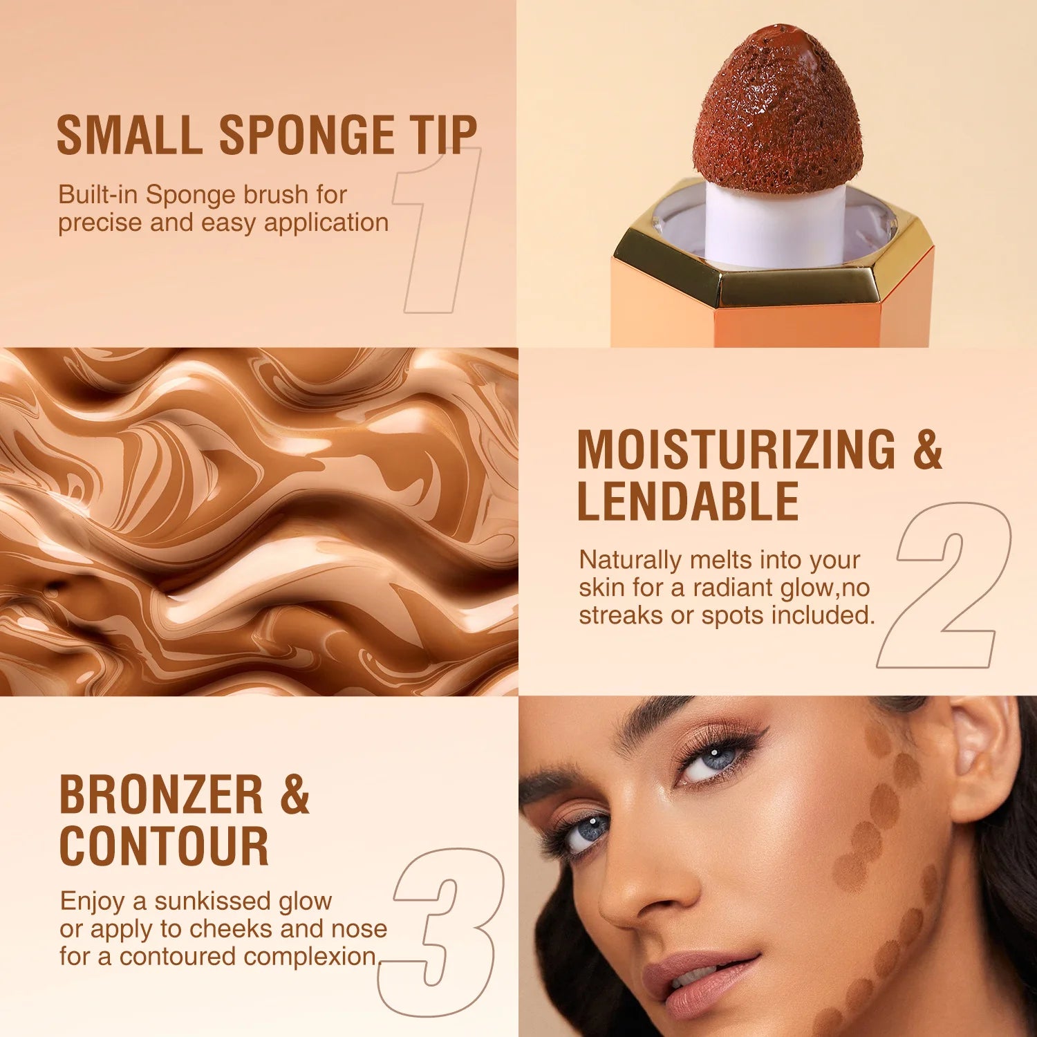 Liquid Contour Liquid Cosmetic Concealer to Enhance the Sense of Facial Contour