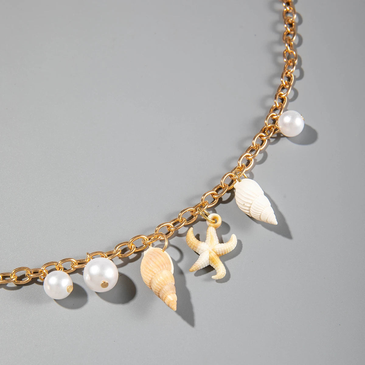 Bohemian Sea Star Conch Waist Chain Women