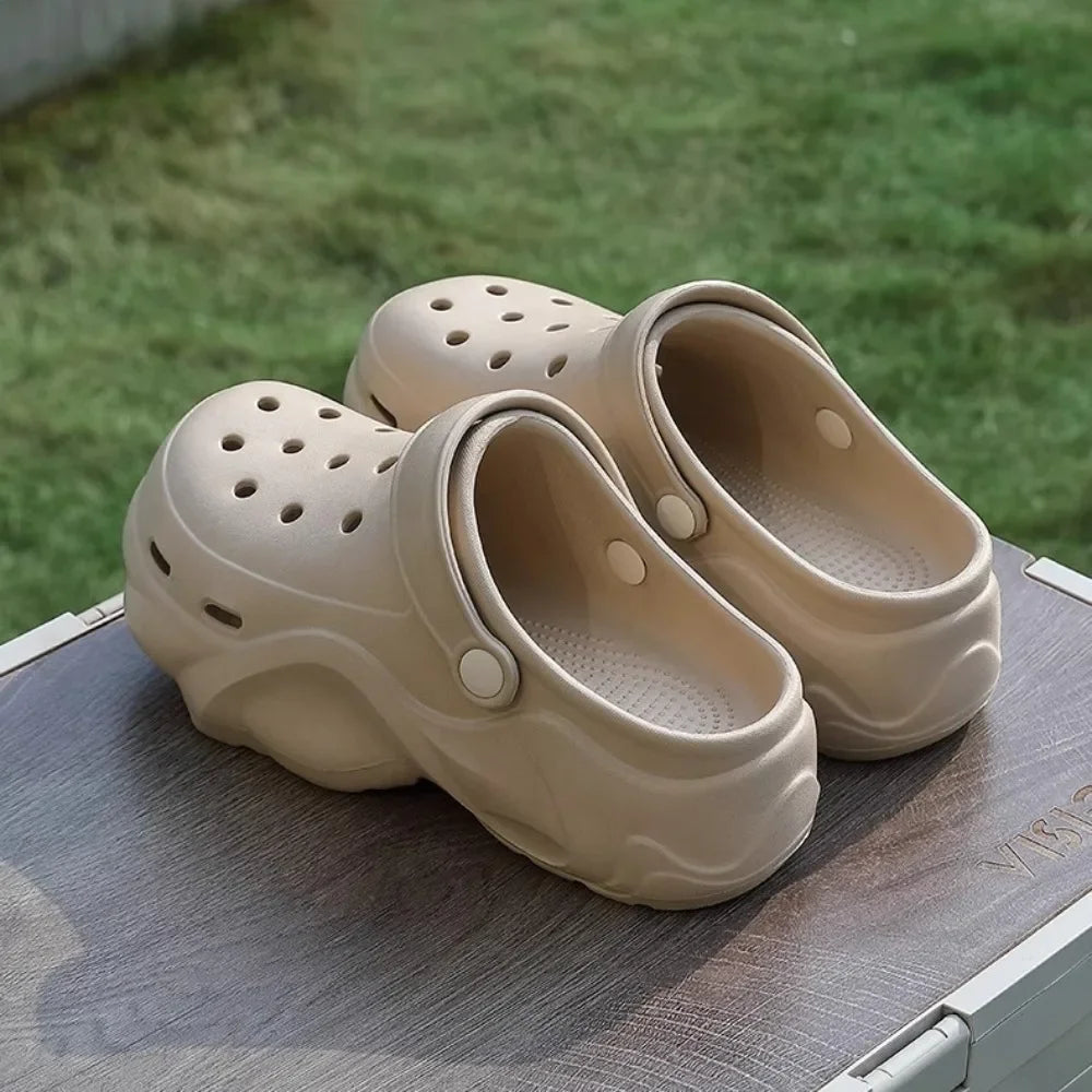 Fashion Bow Decor CROCS Sandals