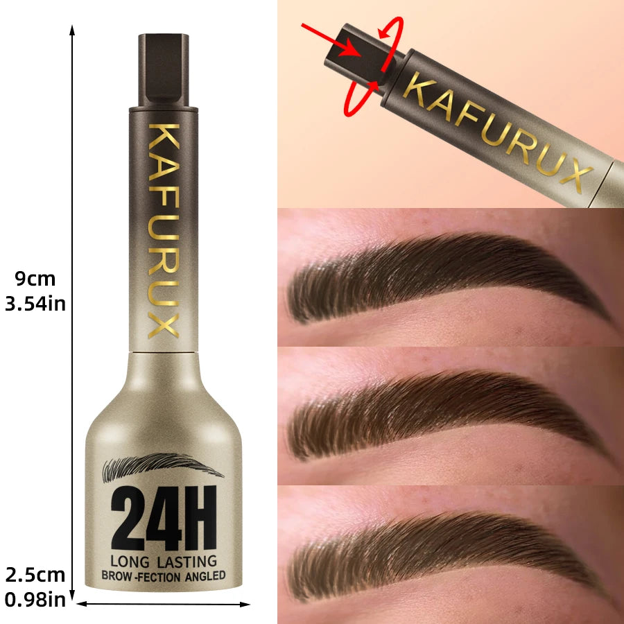 3D Eyebrow Pencil Hairline Anti-Smudge Waterproof Long Lasting.