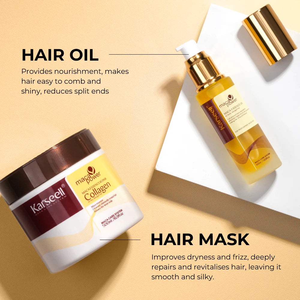 Collagen Hair Treatment Deep Repair Hair Mask - All Hair Types