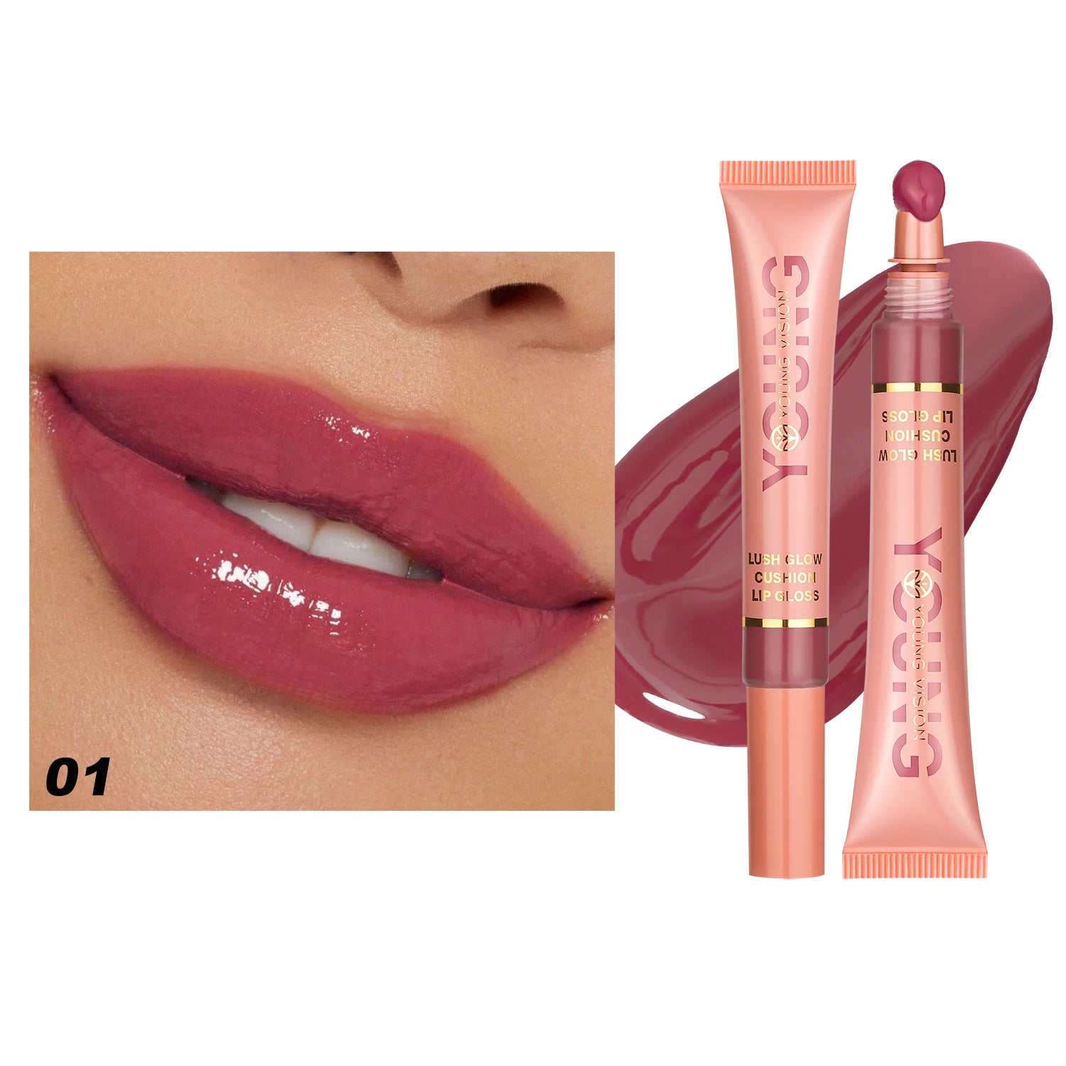 Liquid Lip Color Plush Squeezing Color Moisturizing