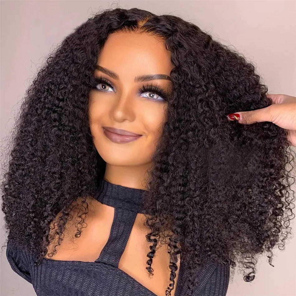 MARIANNA - Glueless Human Hair Wigs Ready to Wear and Go Curly Lace